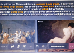 Le prime lezioni di teoria tenute online: lezione di storia dell’arte
