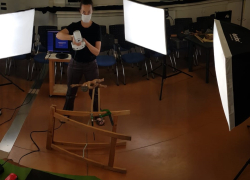 Lezione di approfondimento sulle tecniche di documentazione fotografica e rielaborazione digitale con lo studio L.A.I.R.A. srl